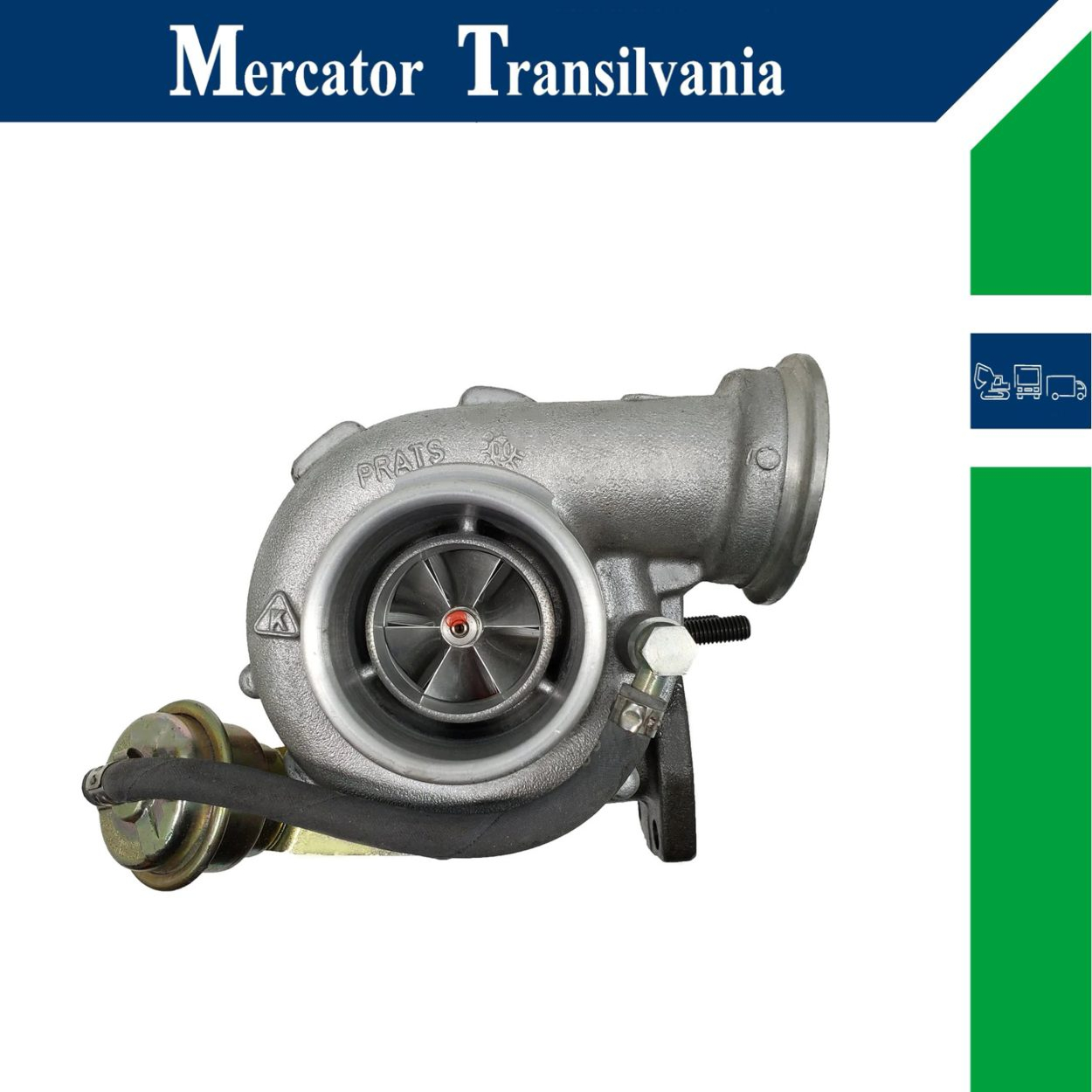 Turbosuflanta Borg Warner KKK 53169500032, K169049 8899, R9040968899, 528-10811, K16-2471OYCKB/4.82, 53169887133