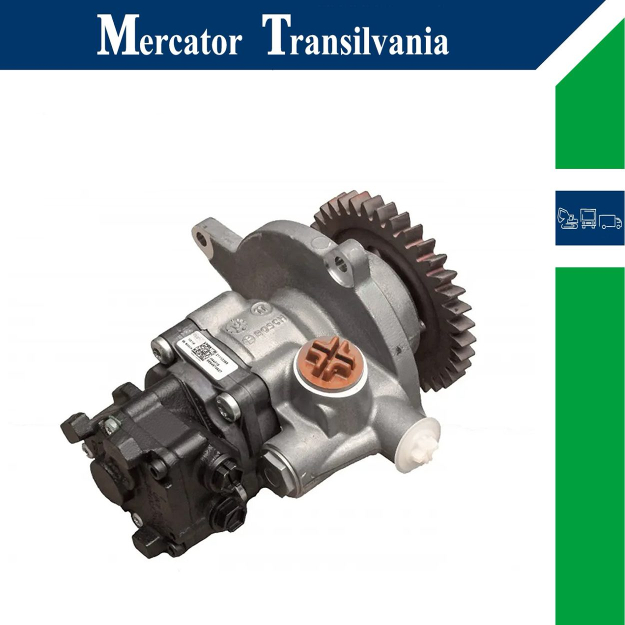 Pompa tandem Bosch 8696974629, 21745624, 8696974629, 8696974629-40, 8696974629-50, 8696974617, 8696974617-40, 8696974617-50, K S00 001 606, KS00001606, 4047025497442 8696974617, 8696974629