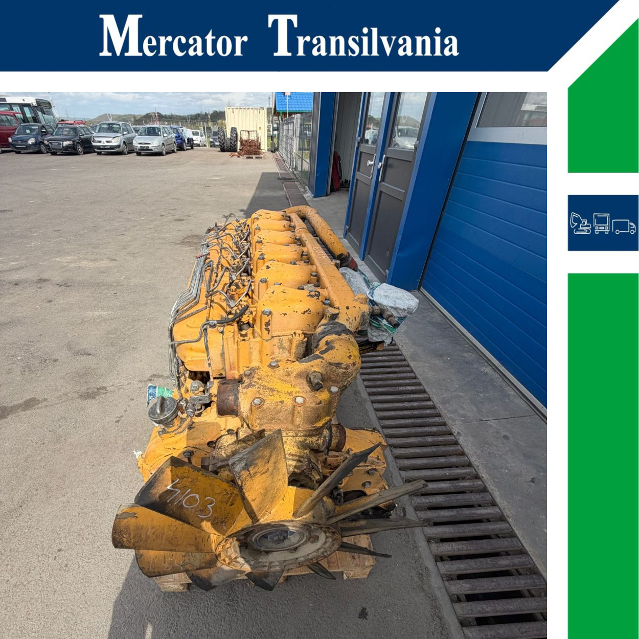 Motor cu injeectie fara anexe Liebherr D 906 TB  Liebherr L 542