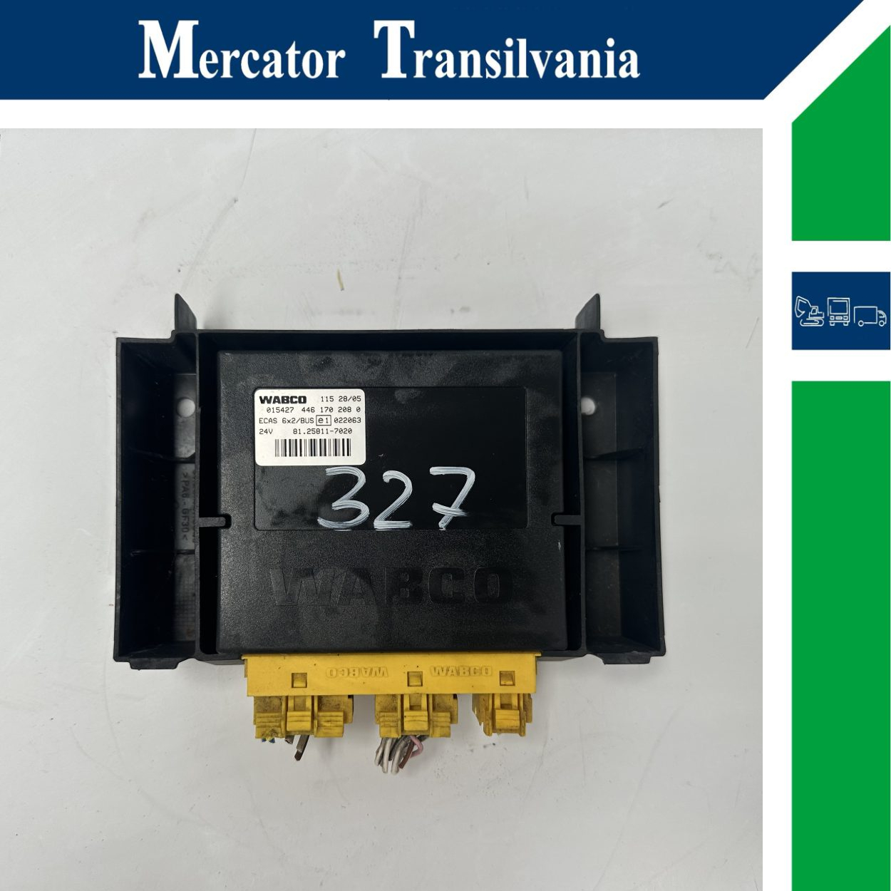 Calculator ECAS Suspensie perne aer WABCO 015427 446 170 208 0, 0154274461702080 MAN