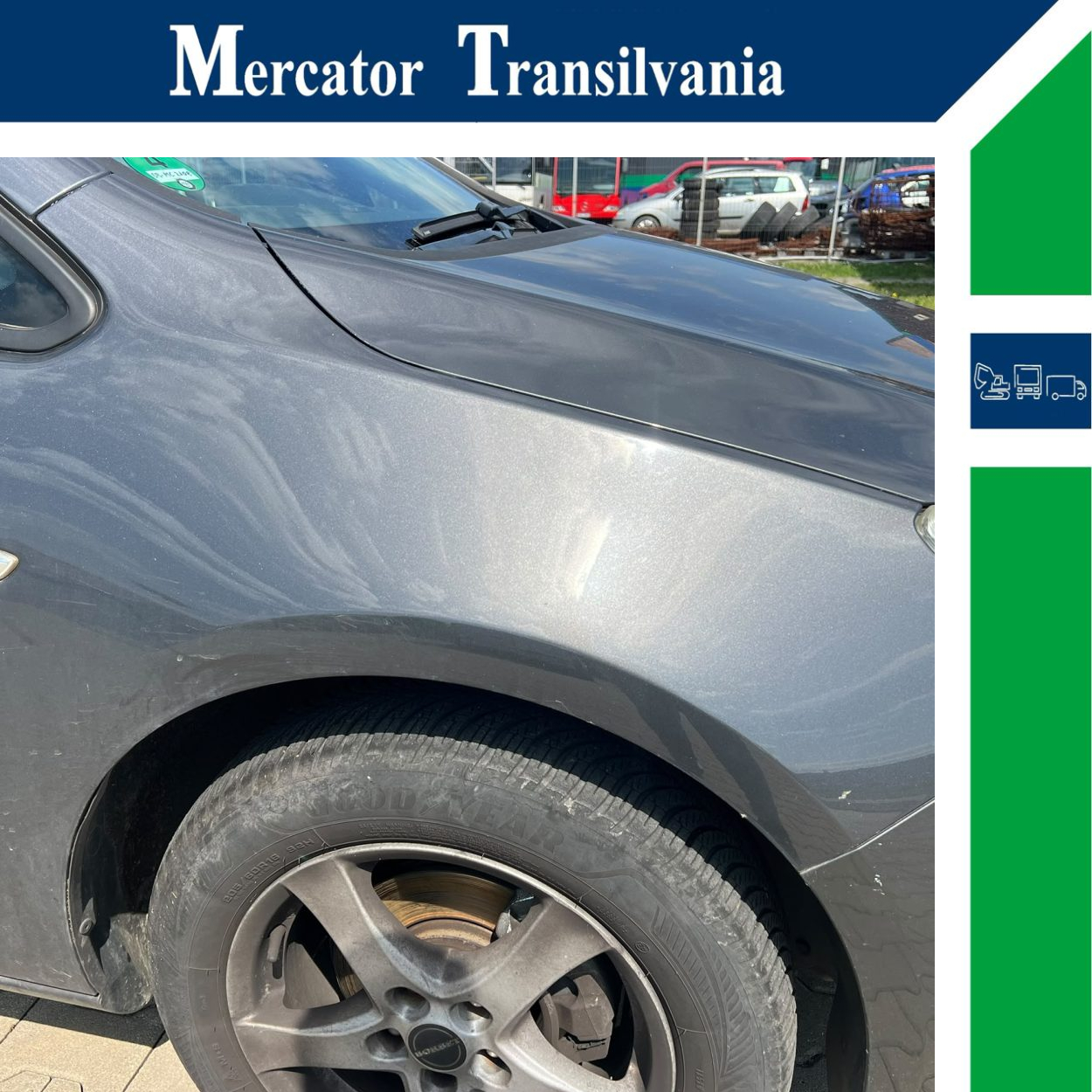 Aripa fata dreapta.   Opel