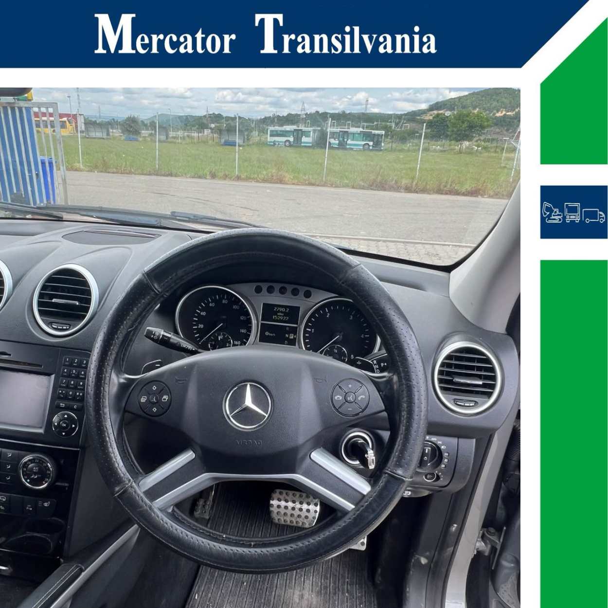 Volan cu comenzi   Mercedes Benz