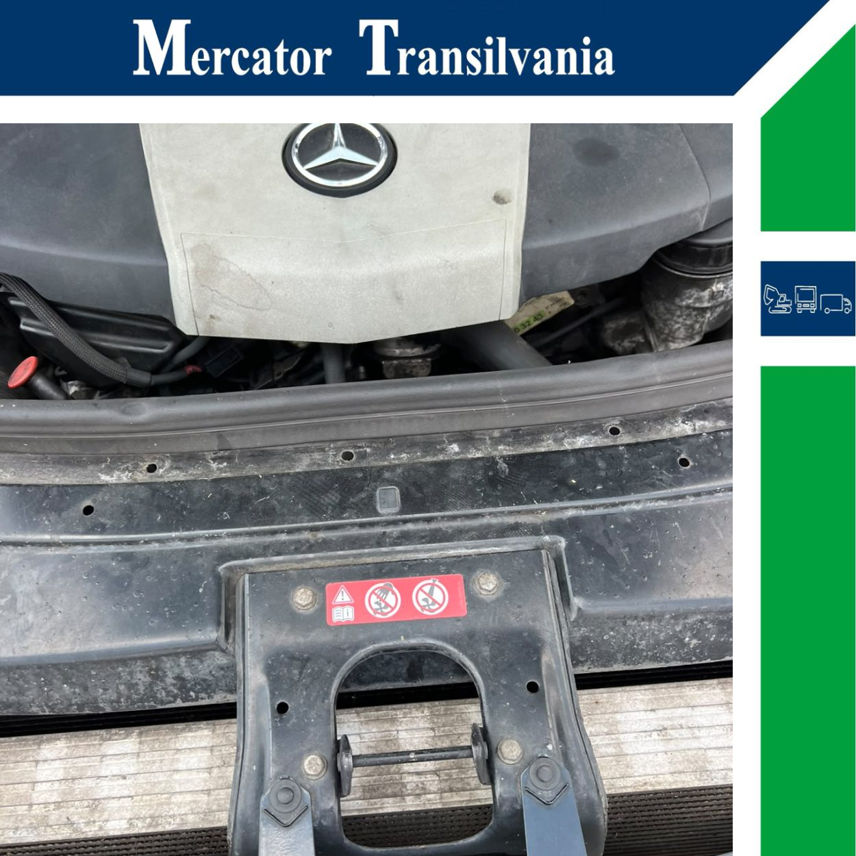 Incuietoare/broasca capota   Mercedes Benz