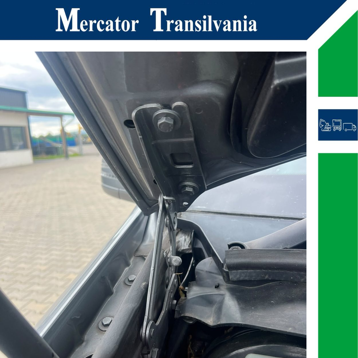 Balama capota fata stanga Mercedes Benz