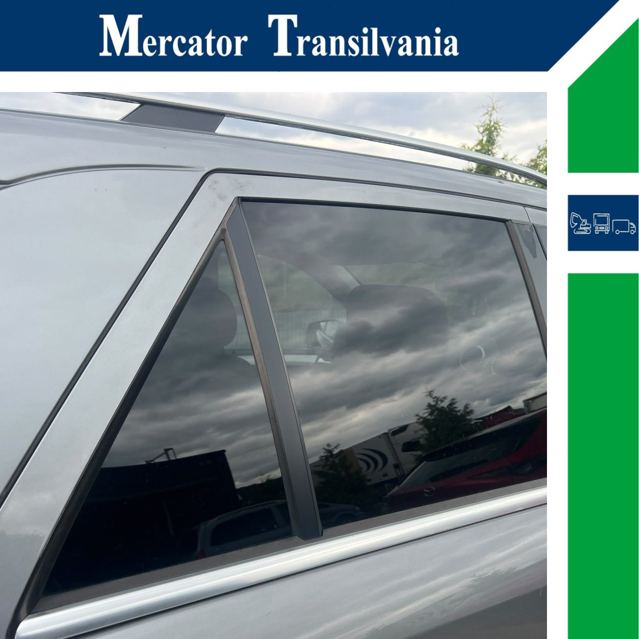 Geam lateral dreapta Mercedes Benz ML 350 CDI