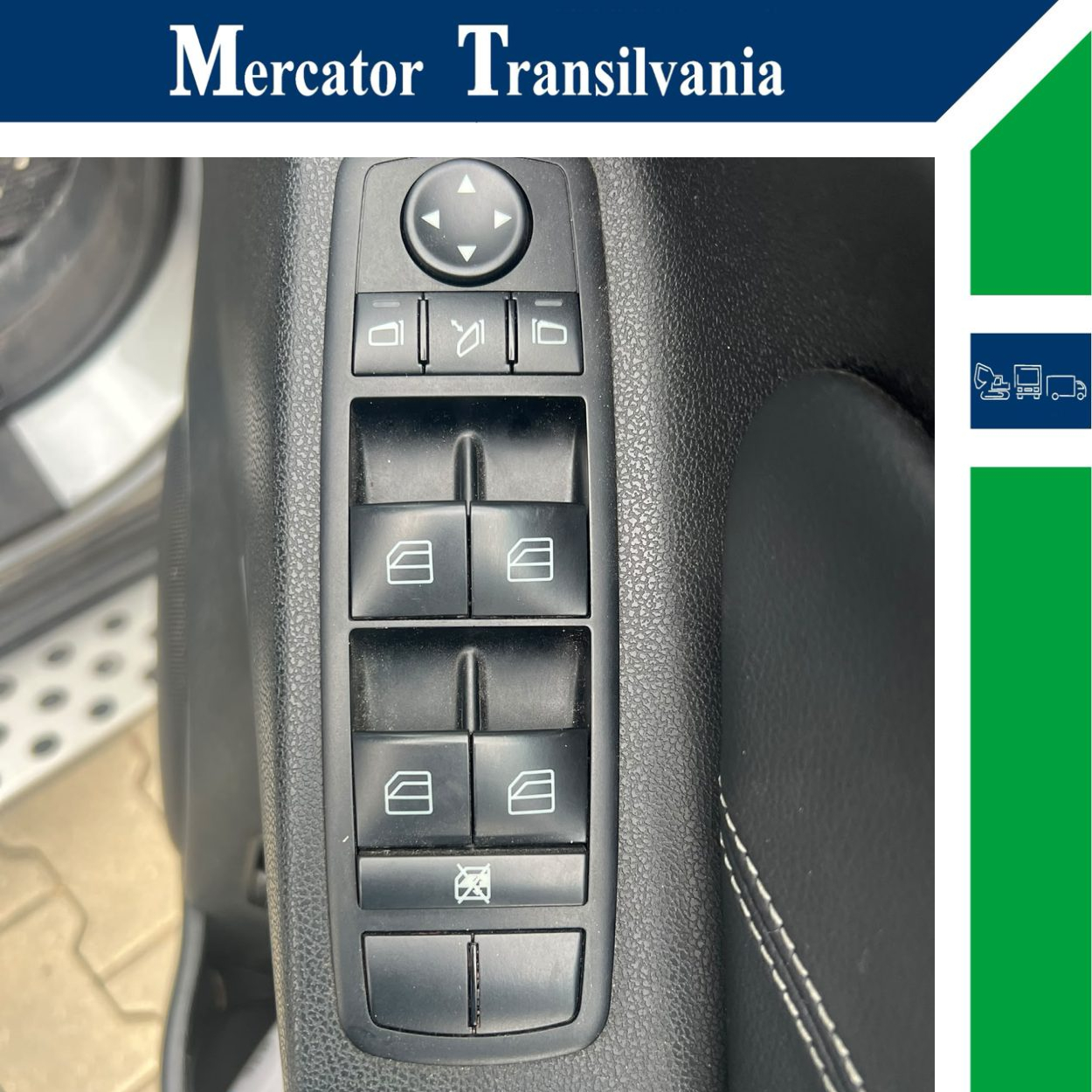 Butoane geamuri electrice   Mercedes Benz