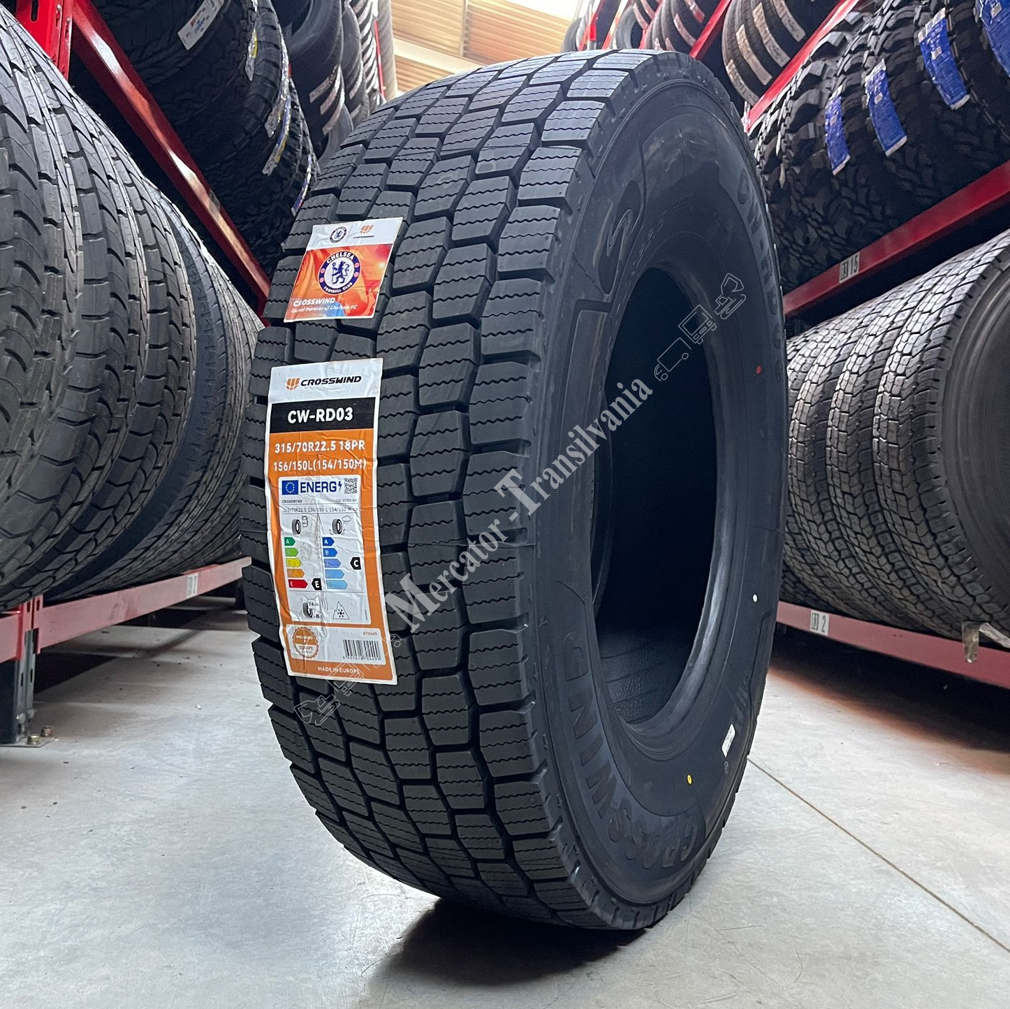 (NOUA) Crosswind CW-RD03 315/70R22.5-