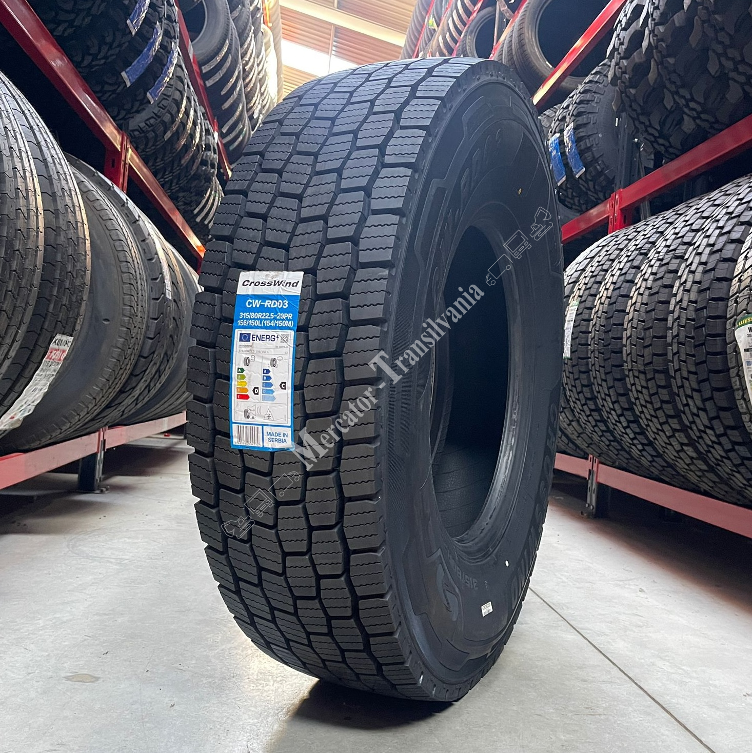 (NOUA) Crosswind CW-RD03 315/80R22.5-