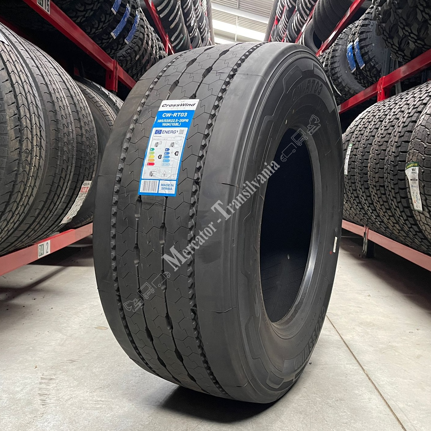 (NOUA) Crosswind CW-RT03 385/55R22.5-