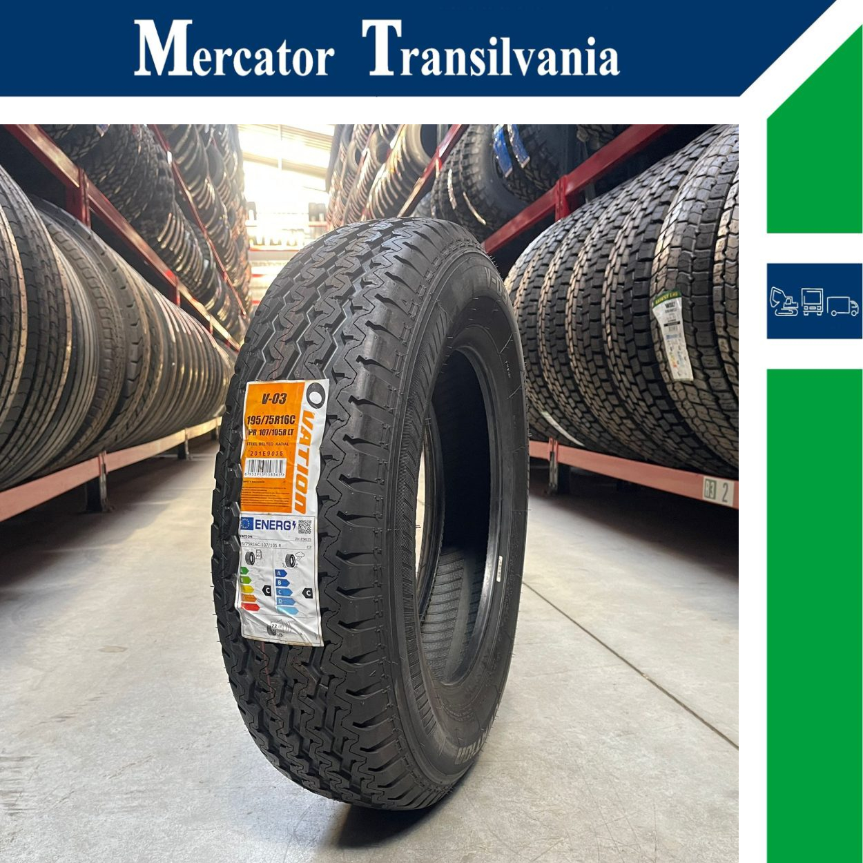 (NOUA) Ovation V-03 195/75R16C