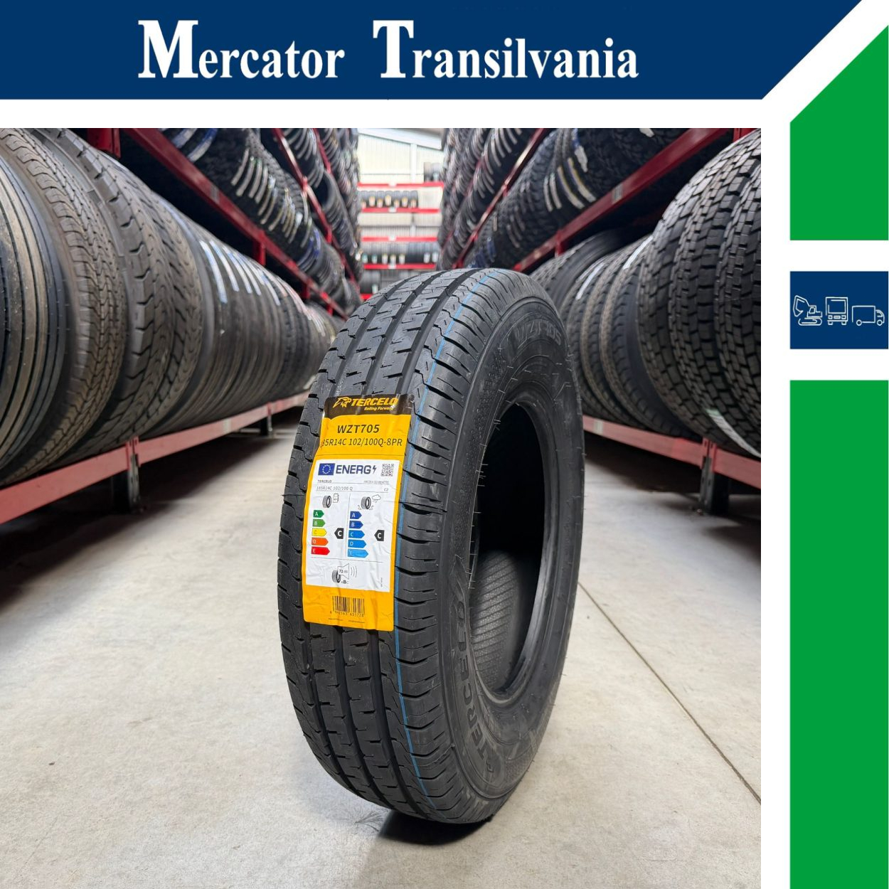(NOUA) Tercelo WZT705 185R14C