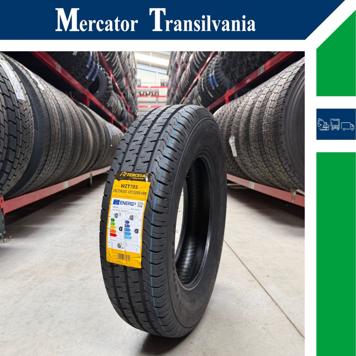 (NOUA) Tercelo WZT705 195/75R16C