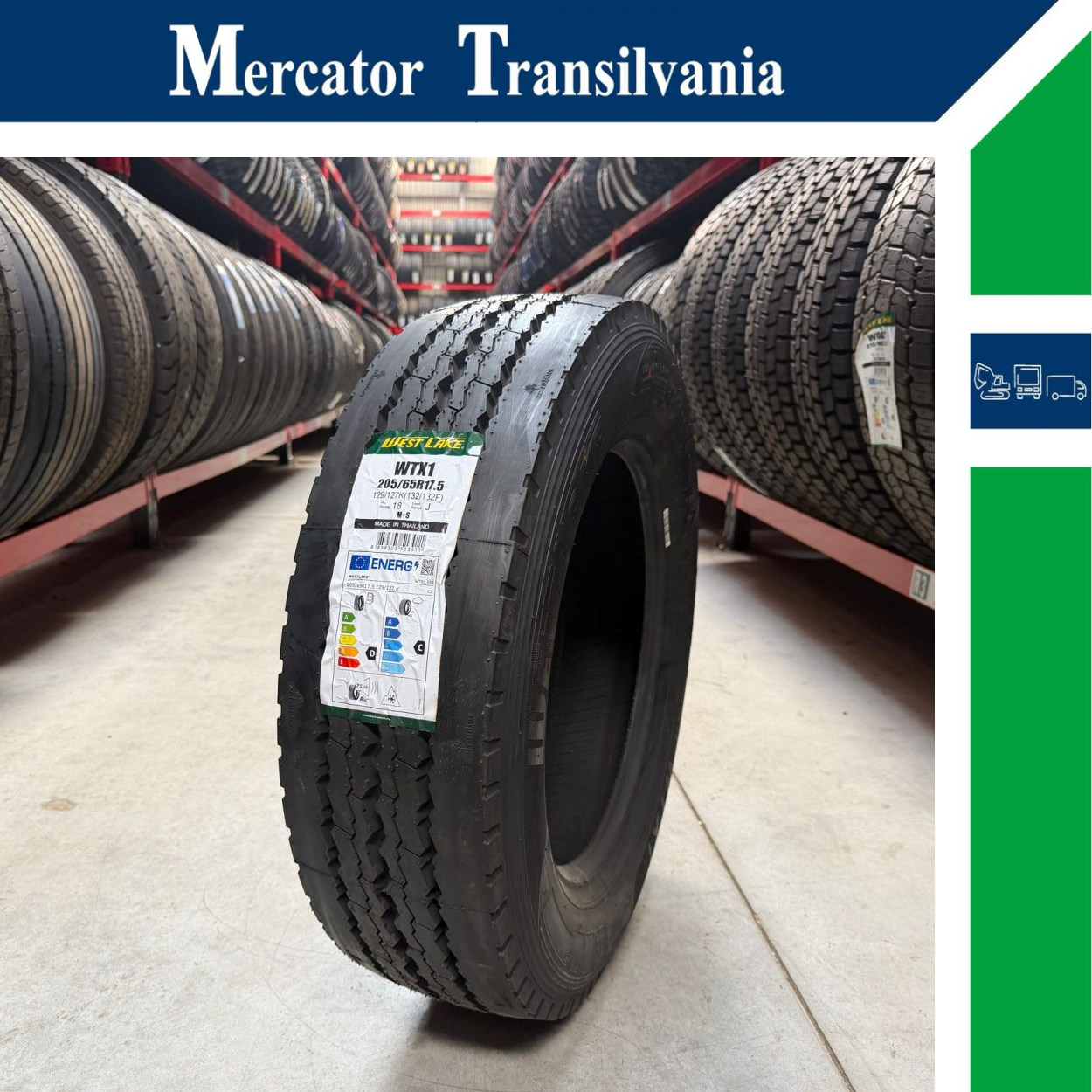 (NOUA) Westlake WTX1 205/65R17.5-