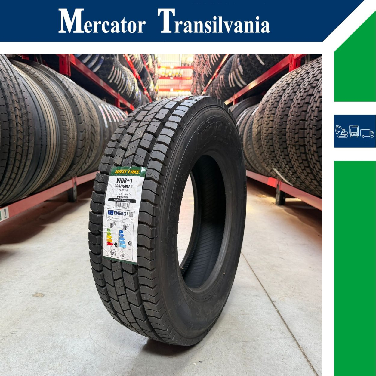 (NOUA) Westlake WDR+1 205/75R17.5-