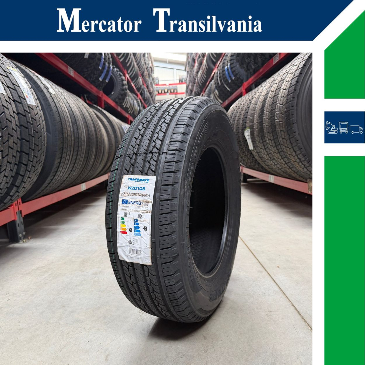 (NOUA) Transmate WZD105 215/70R16-