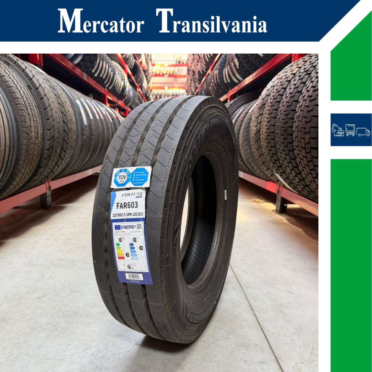 (NOUA) Fortune FAR 603 215/75R17.5-
