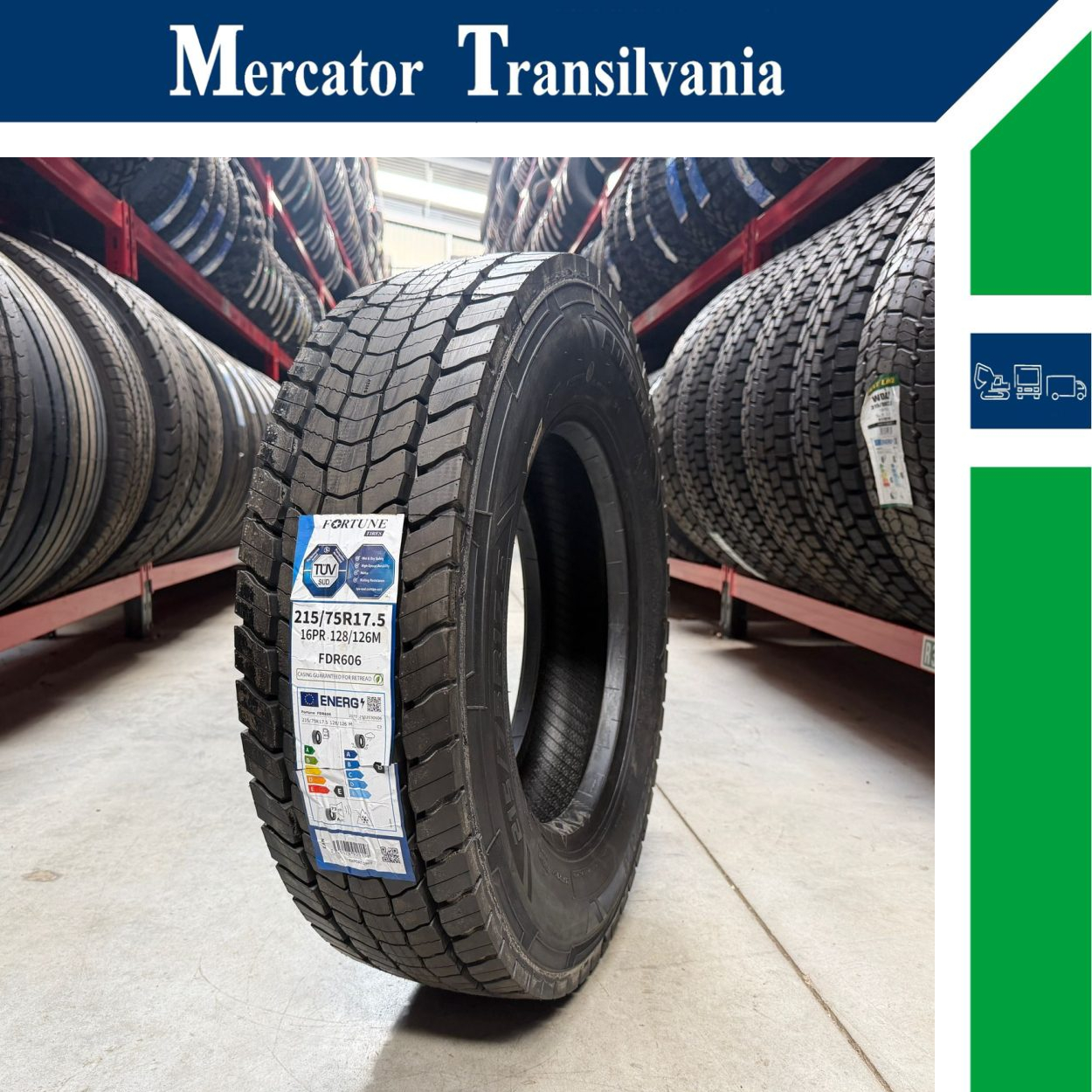 (NOUA) Fortune FDR 606 215/75R17.5-