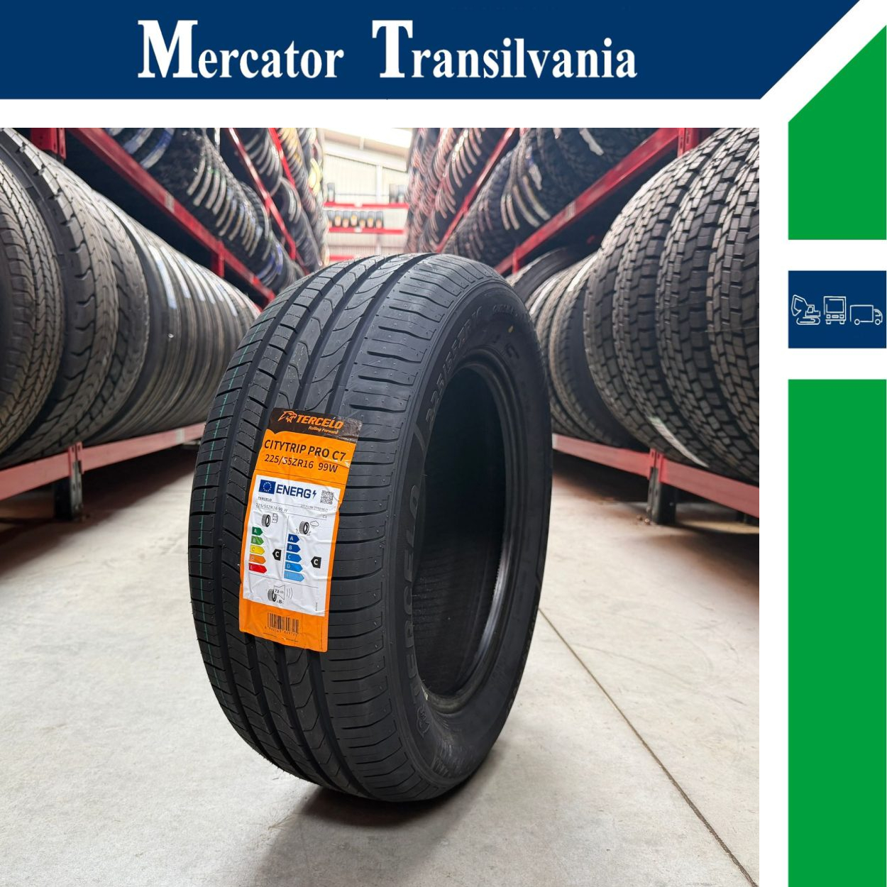 (NOUA) Tercelo Citytrip Pro C7 225/55R16-