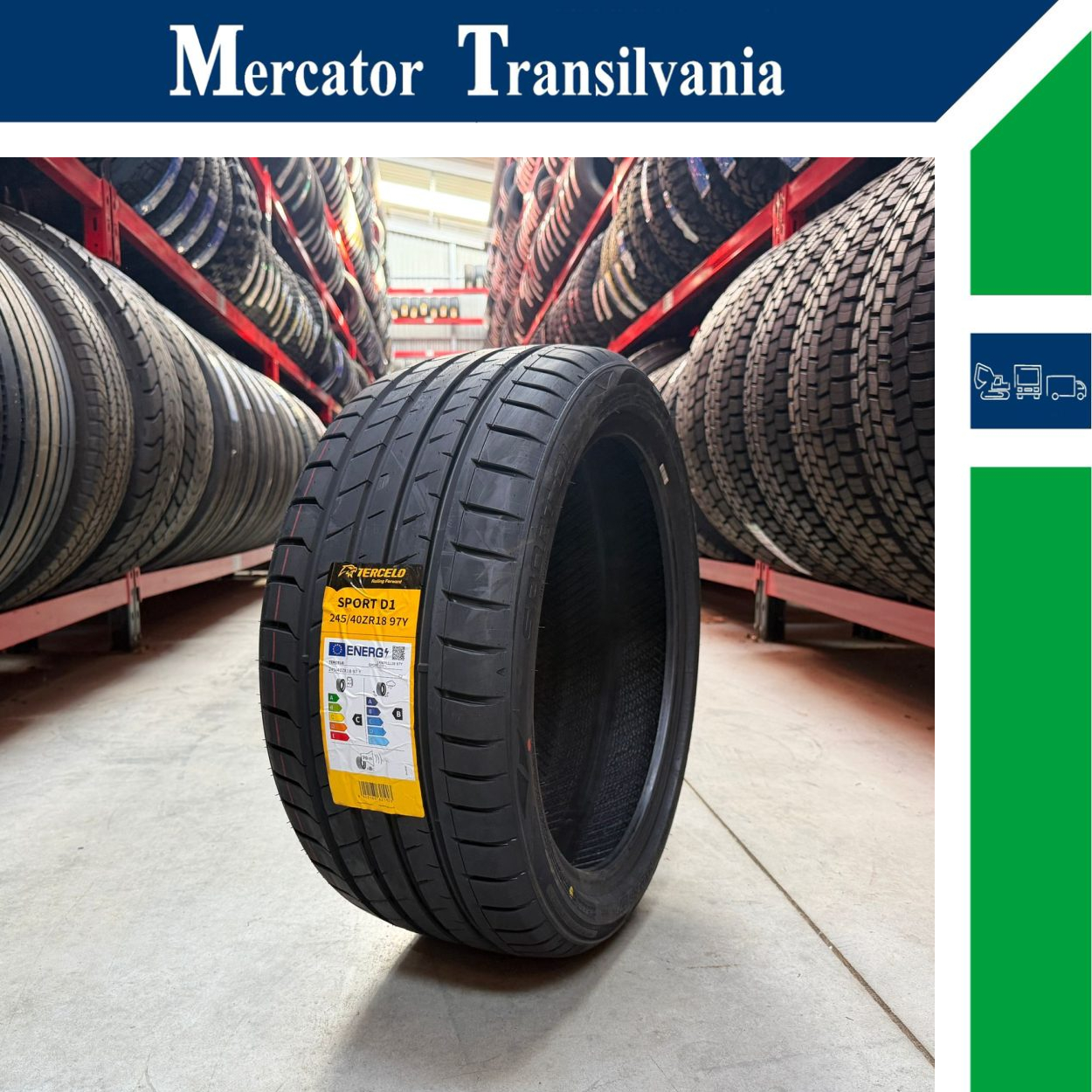 (NOUA) Tercelo Sport D1 245/40R18-