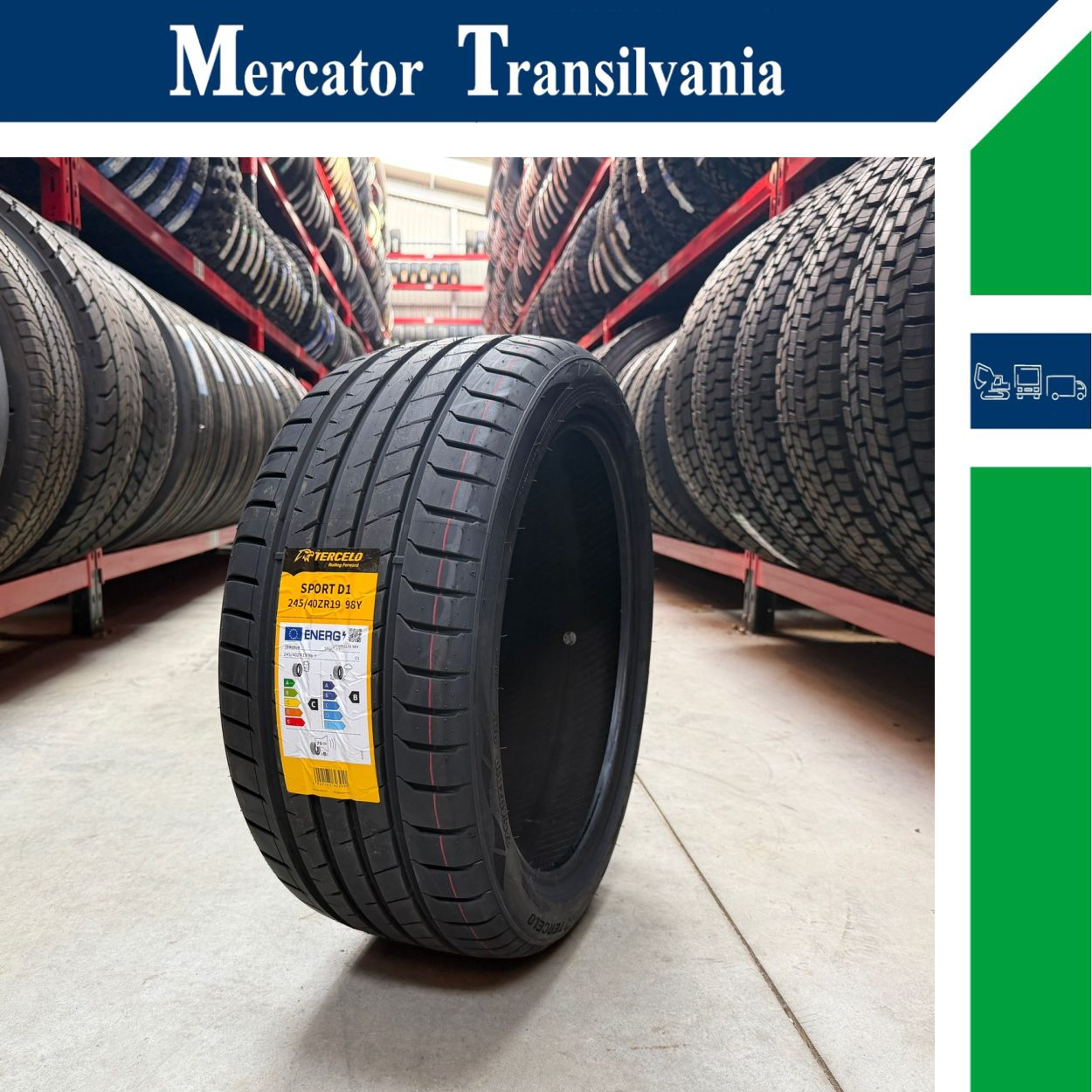 (NOUA) Tercelo Sport D1 245/40R19-