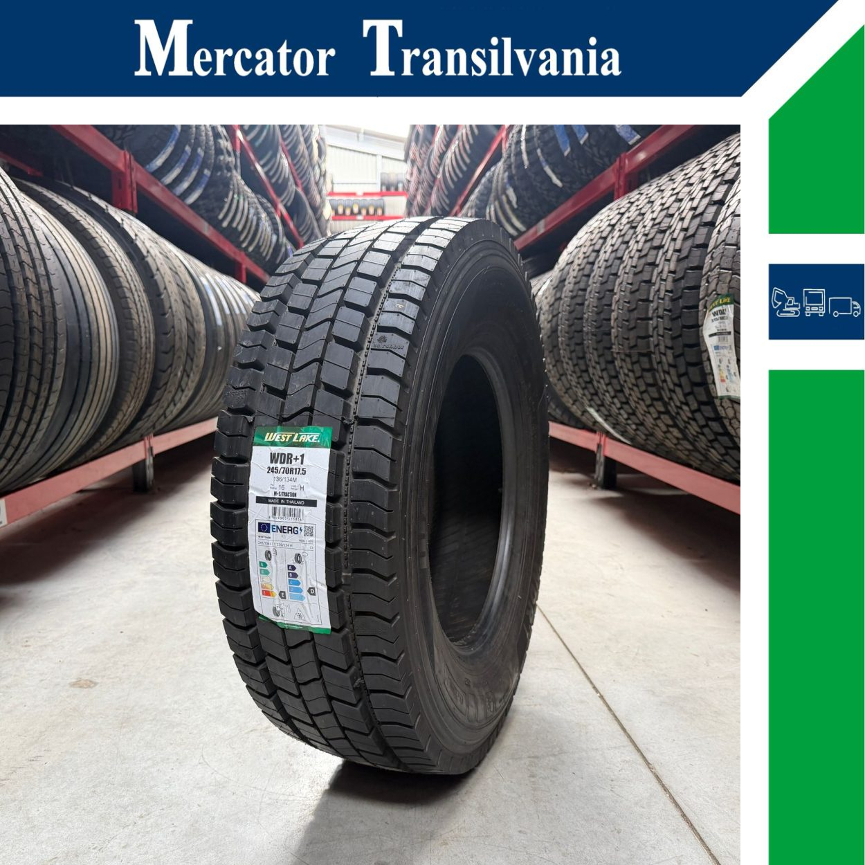 (NOUA) Westlake WDR+1 245/70R17.5-