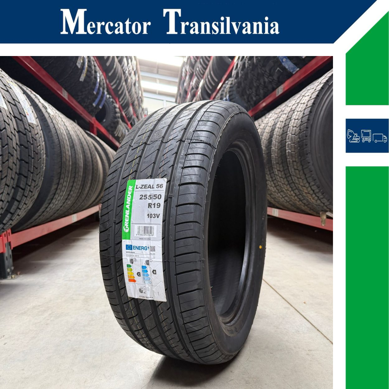 (NOUA) Grenlander L-Zeal 56 255/50R19-