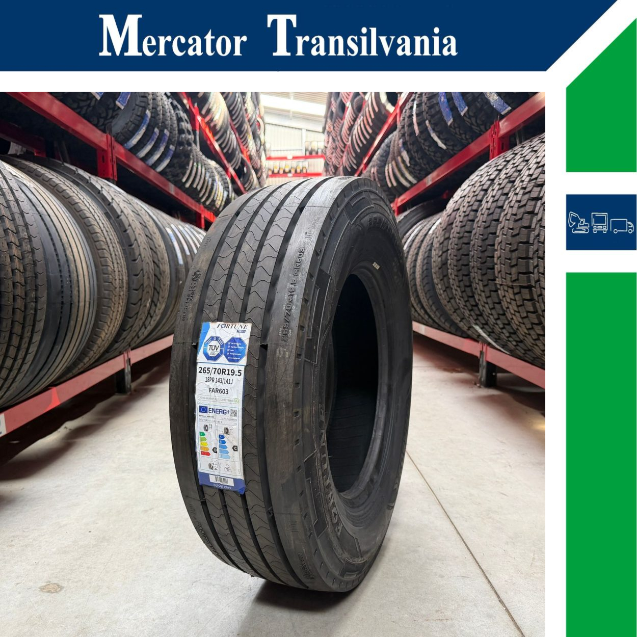 (NOUA) Fortune FAR 603 265/70R19.5-