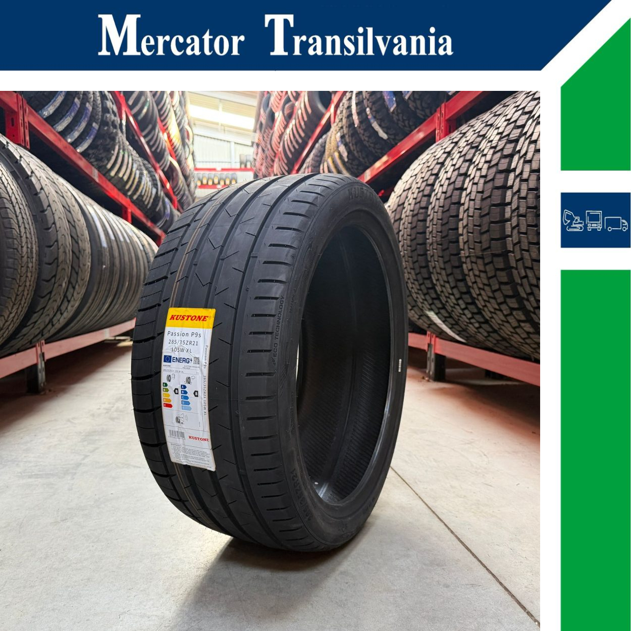 (NOUA) Kustone Passion P9S 285/35R21-