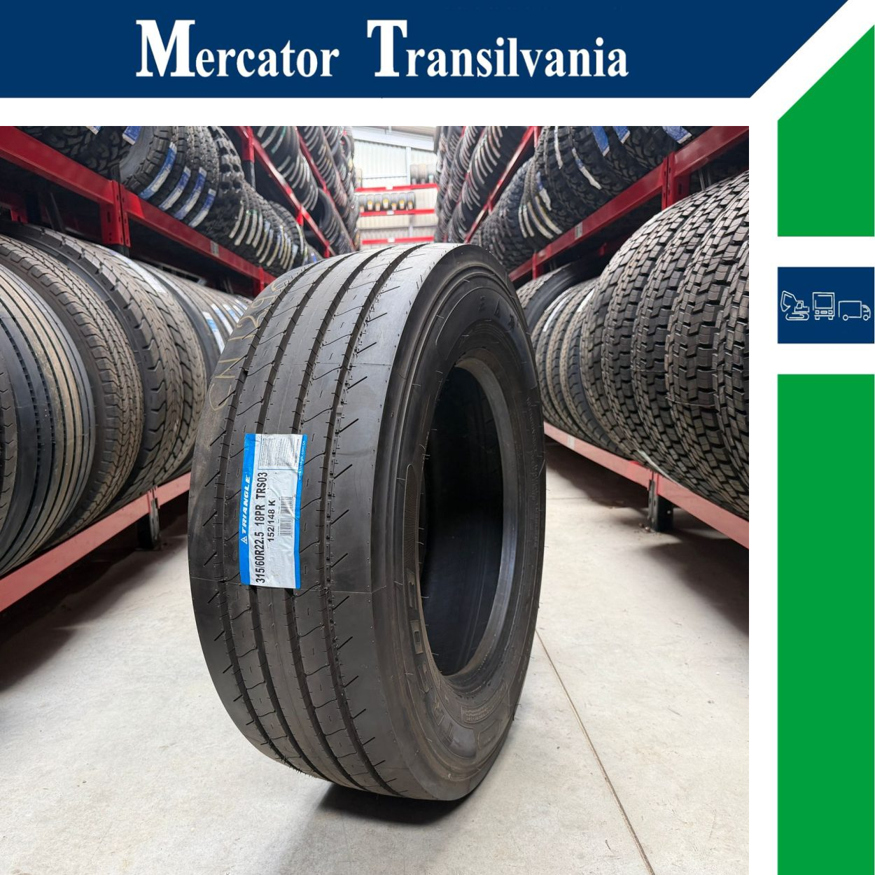 (NOUA) Triangle TRS 03 315/60R22.5-