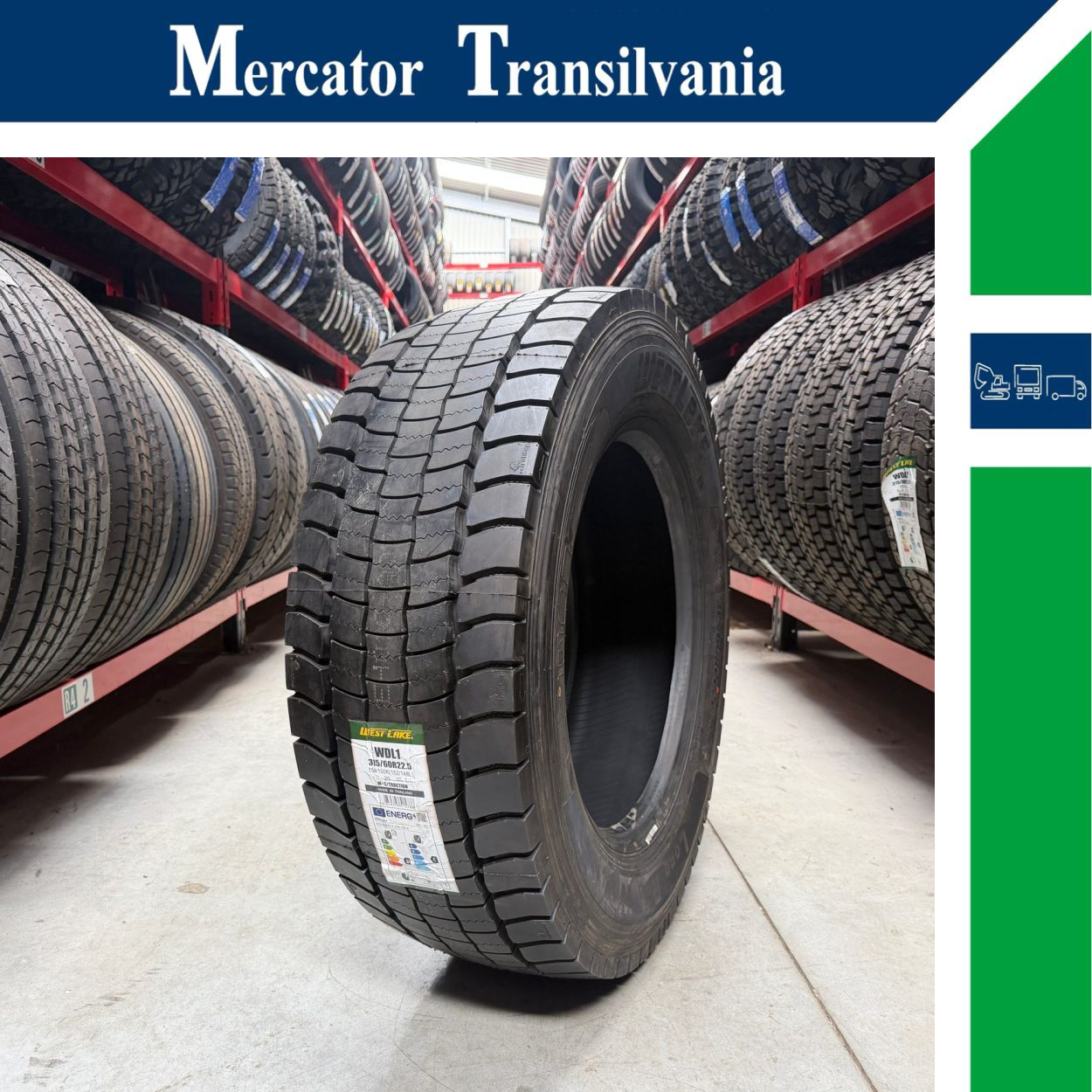 (NOUA) Westlake WDL 1 315/60R22.5-