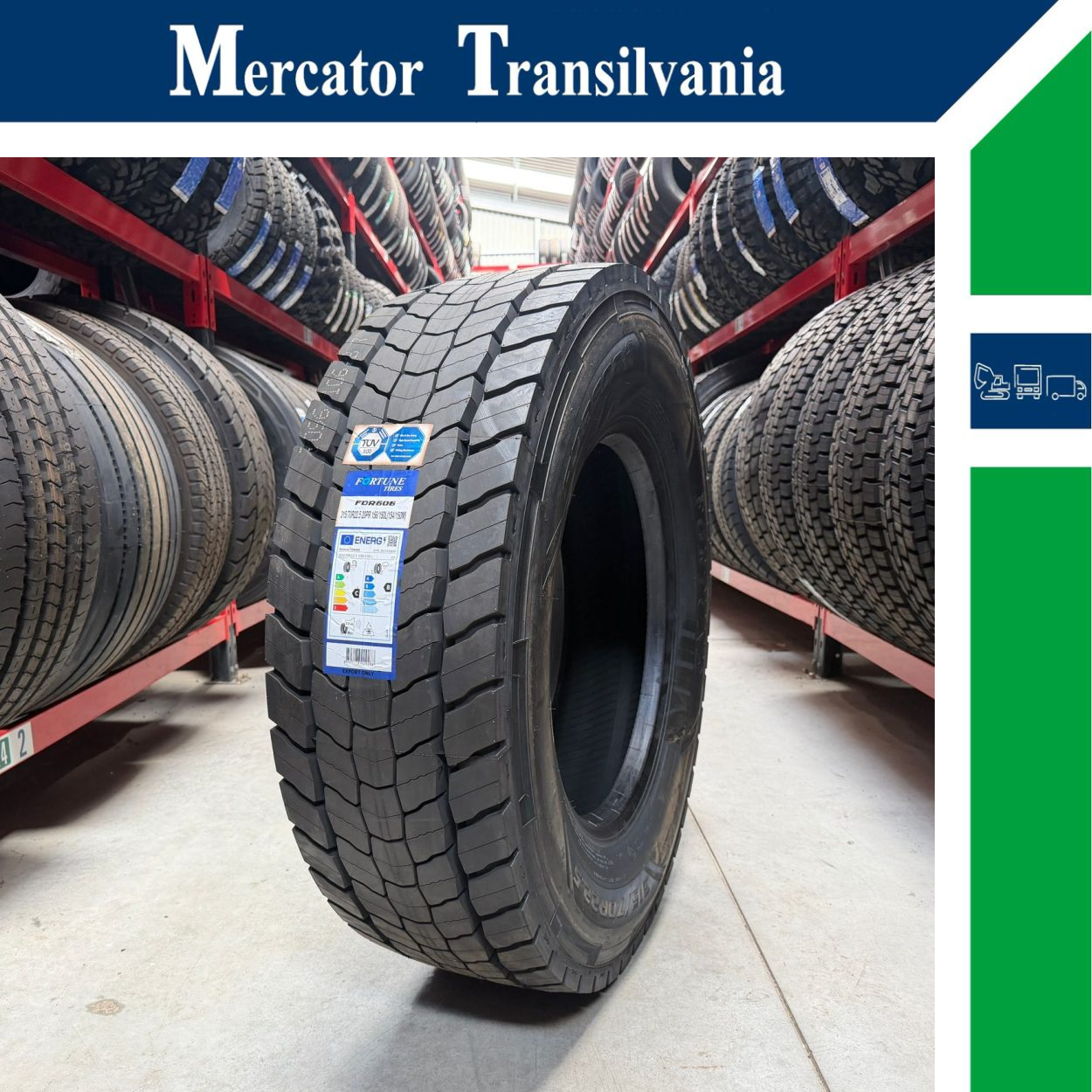 (NOUA) Fortune FDR606 315/70R22.5-