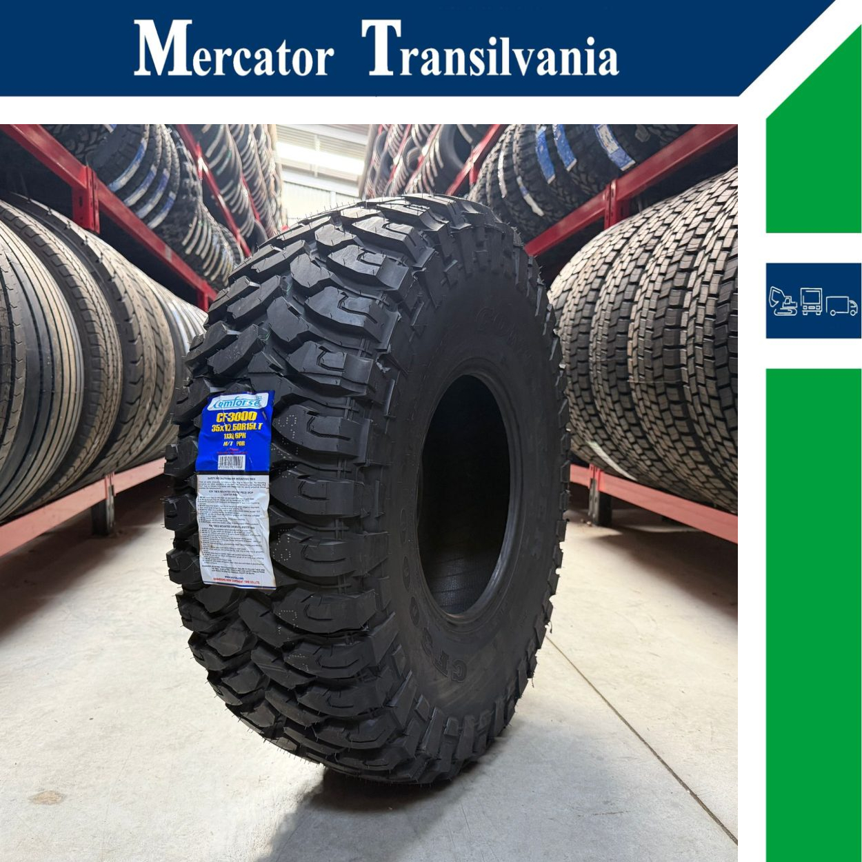 (NOUA) Comforser CF3000 35X12.50R15-