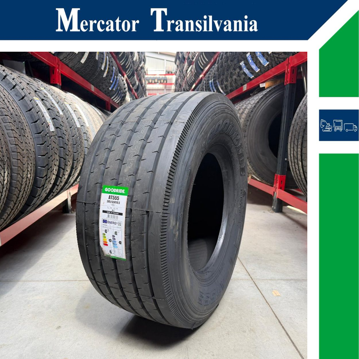(NOUA) Goodride AT555 385/55R19.5-