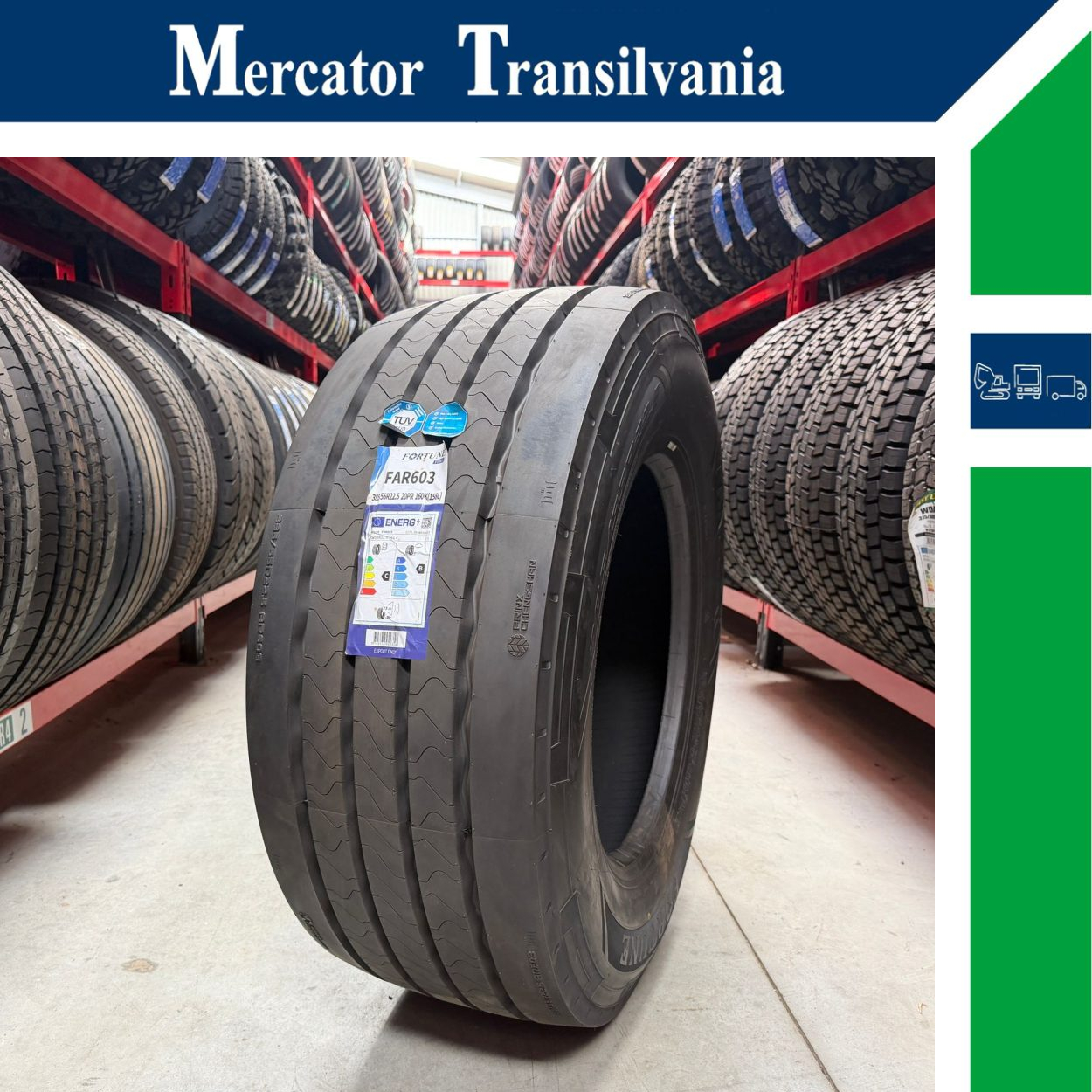 (NOUA) Fortune FAR603 385/55R22.5-
