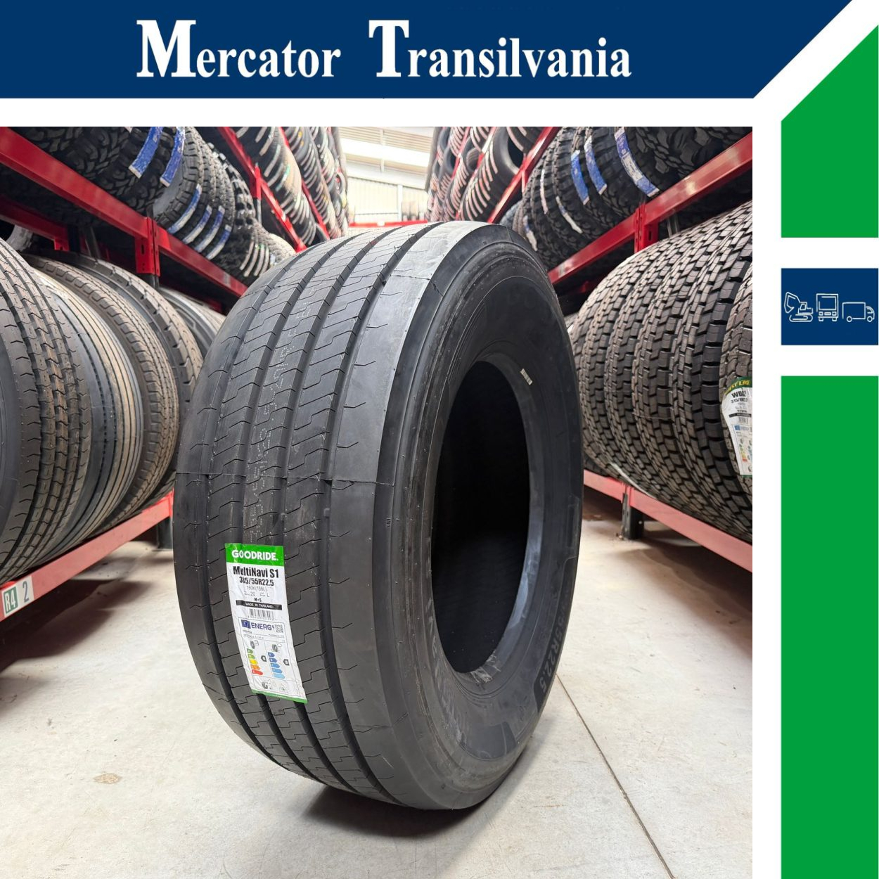(NOUA) Goodride Multi Navi S1 385/55R22.5-