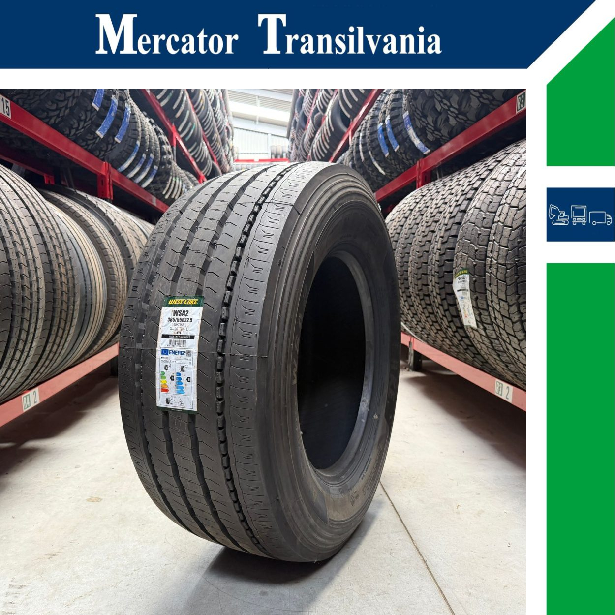 (NOUA) Westlake WSA2 385/55R22.5-