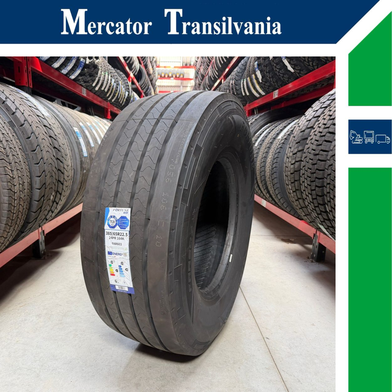 (NOUA) Fortune FAR 603 385/65R22.5-
