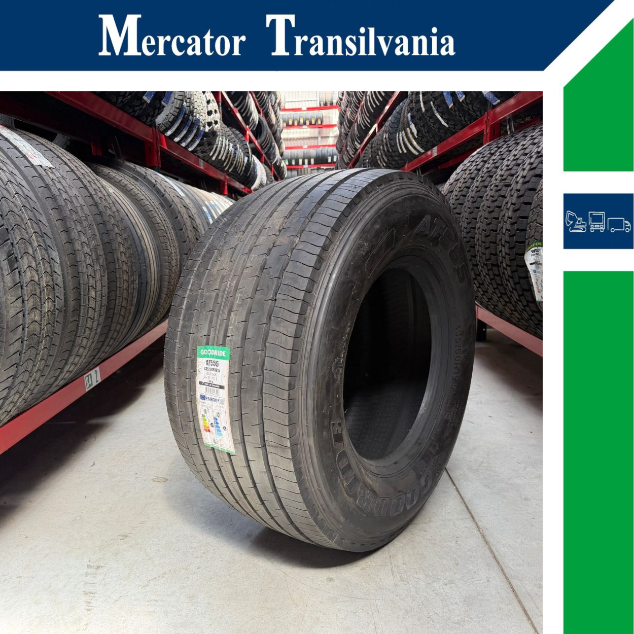 (NOUA) Goodride AT555 435/50R19.5-
