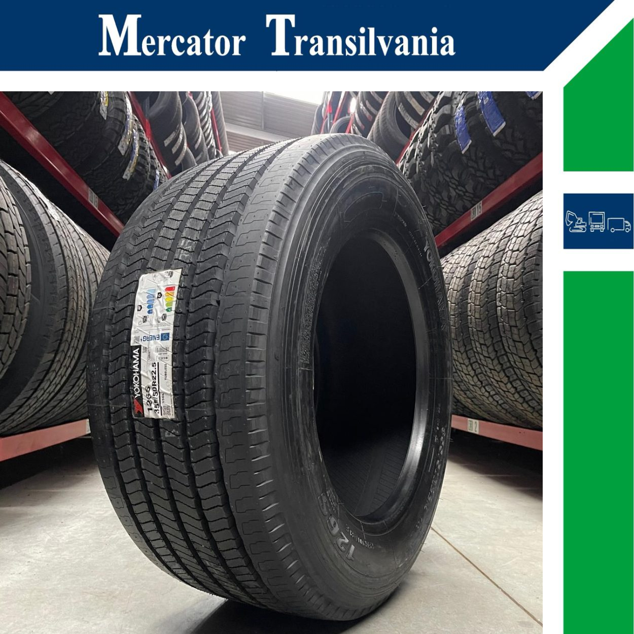 (NOUA) Yokohama 126S 355/50R22.5-