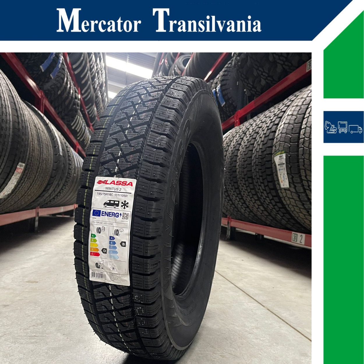 (NOUA) Lassa Vintus2 195/75R16C