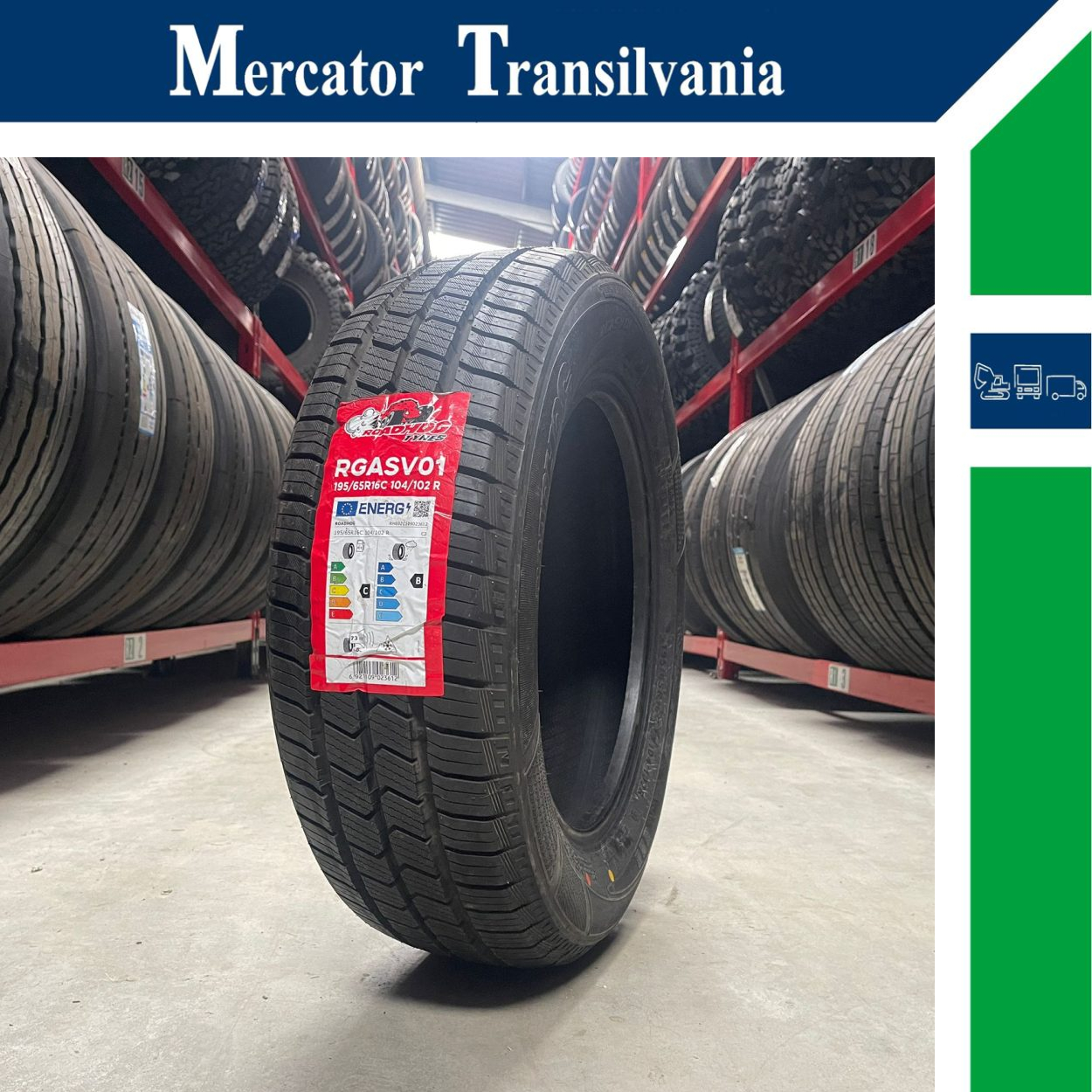 (NOUA) Roadhog RGASV01 195/65R16C