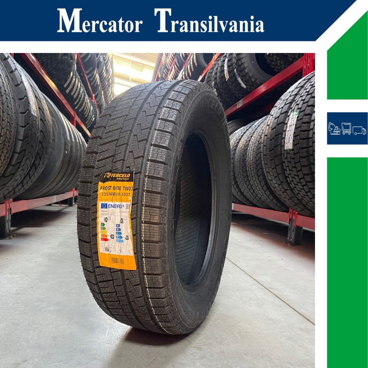 (NOUA) Tercelo Frost Bite TW01 235/60R18-