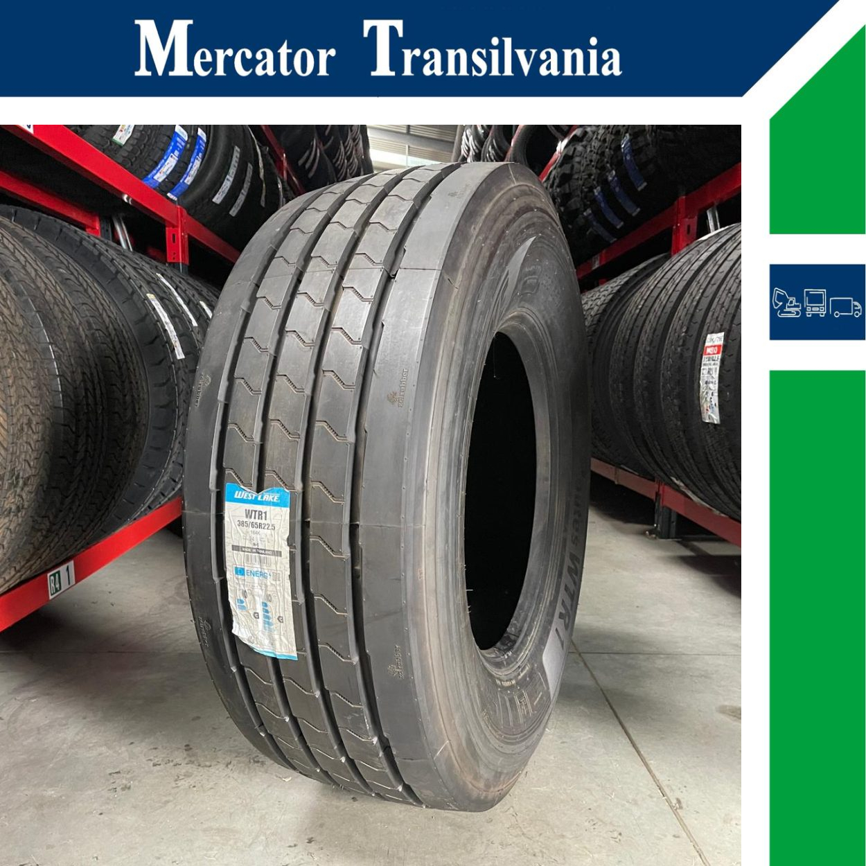 (NOUA) Westlake WTR1 385/65R22.5-