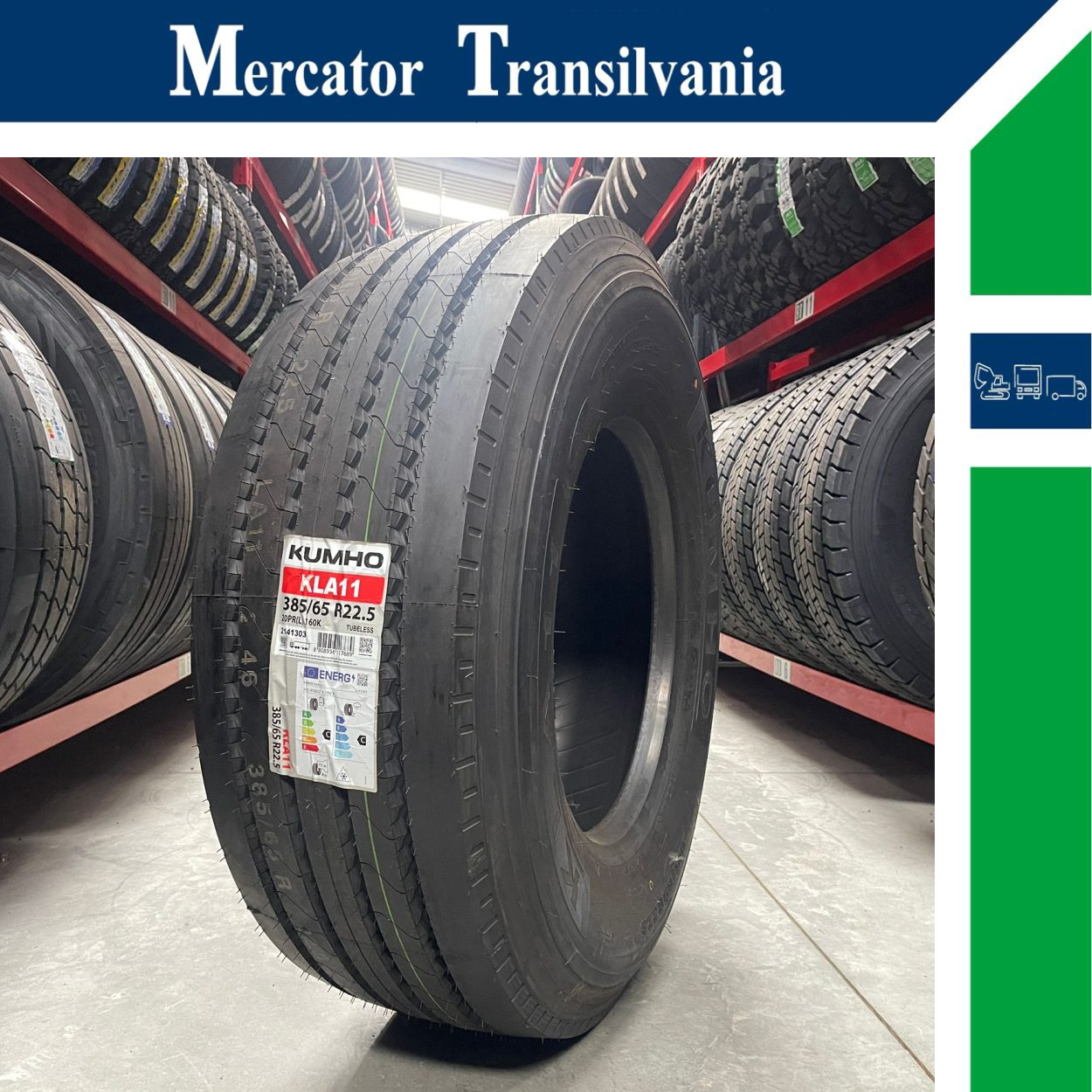 (NOUA) Kumho KLA11 385/65R22.5-