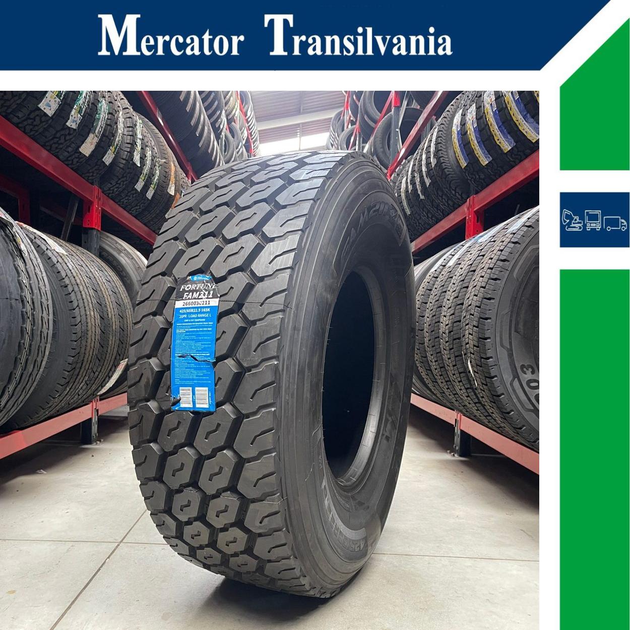 (NOUA) Fortune FAM 211 425/65R22.5-