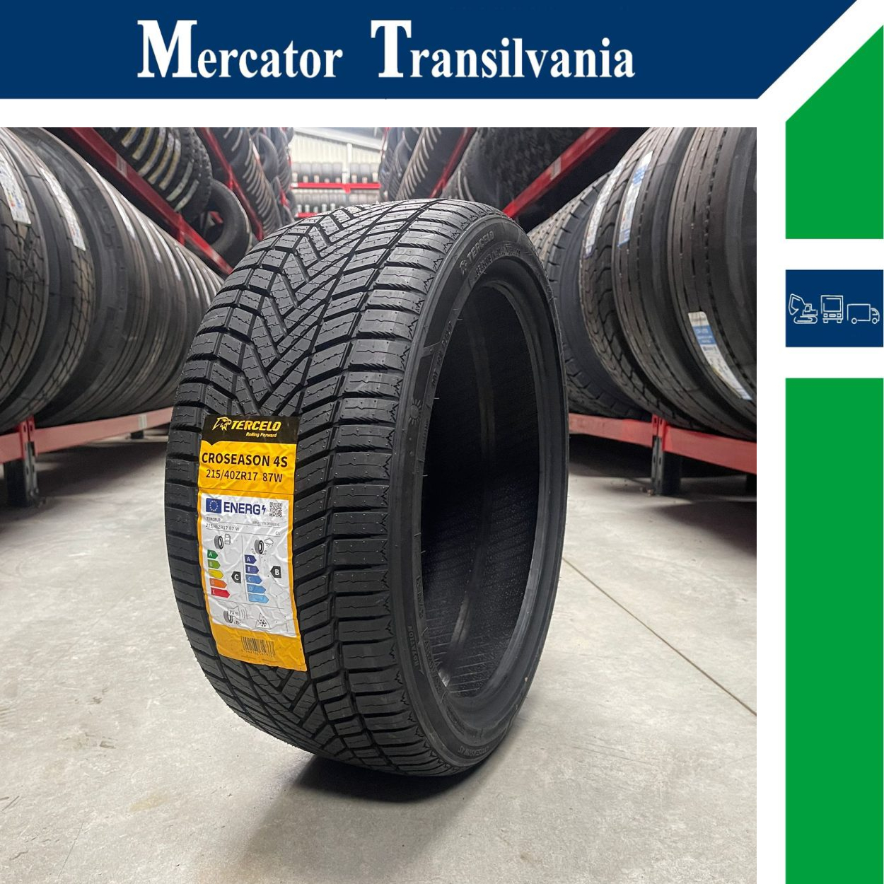 (NOUA) Tercelo Croseason 4S 215/40R17-