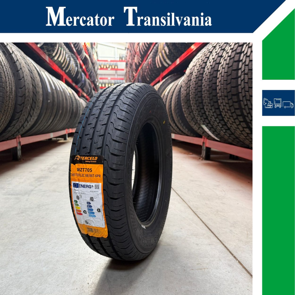 (NOUA) Tercelo WZT705 165/70R13C