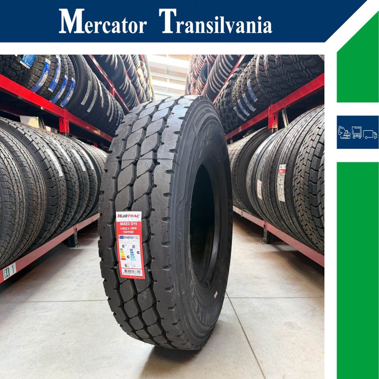 (NOUA) Hubtrac Mixed G15 13R22.5-