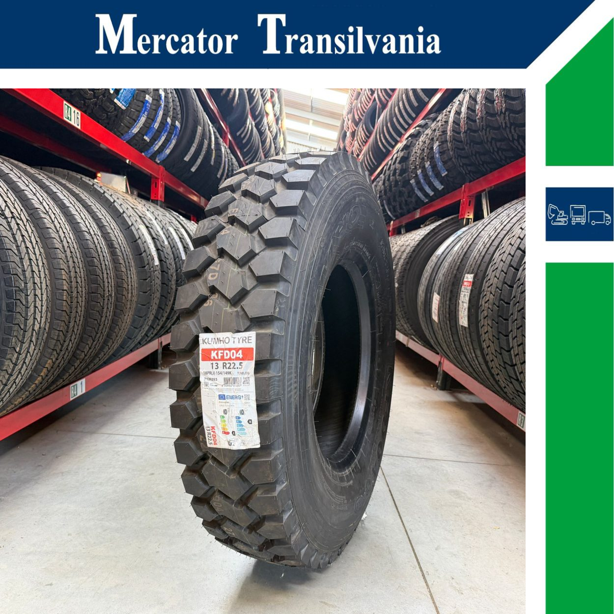 (NOUA) Kumho KFD04 13R22.5-