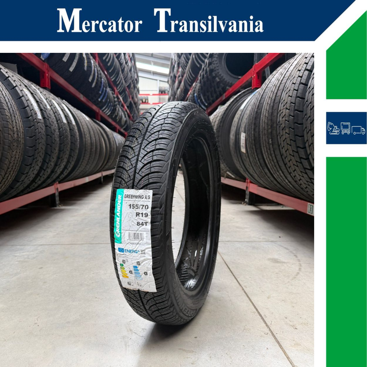 (NOUA) Grenlander Greenwing A/S 155/70R19-